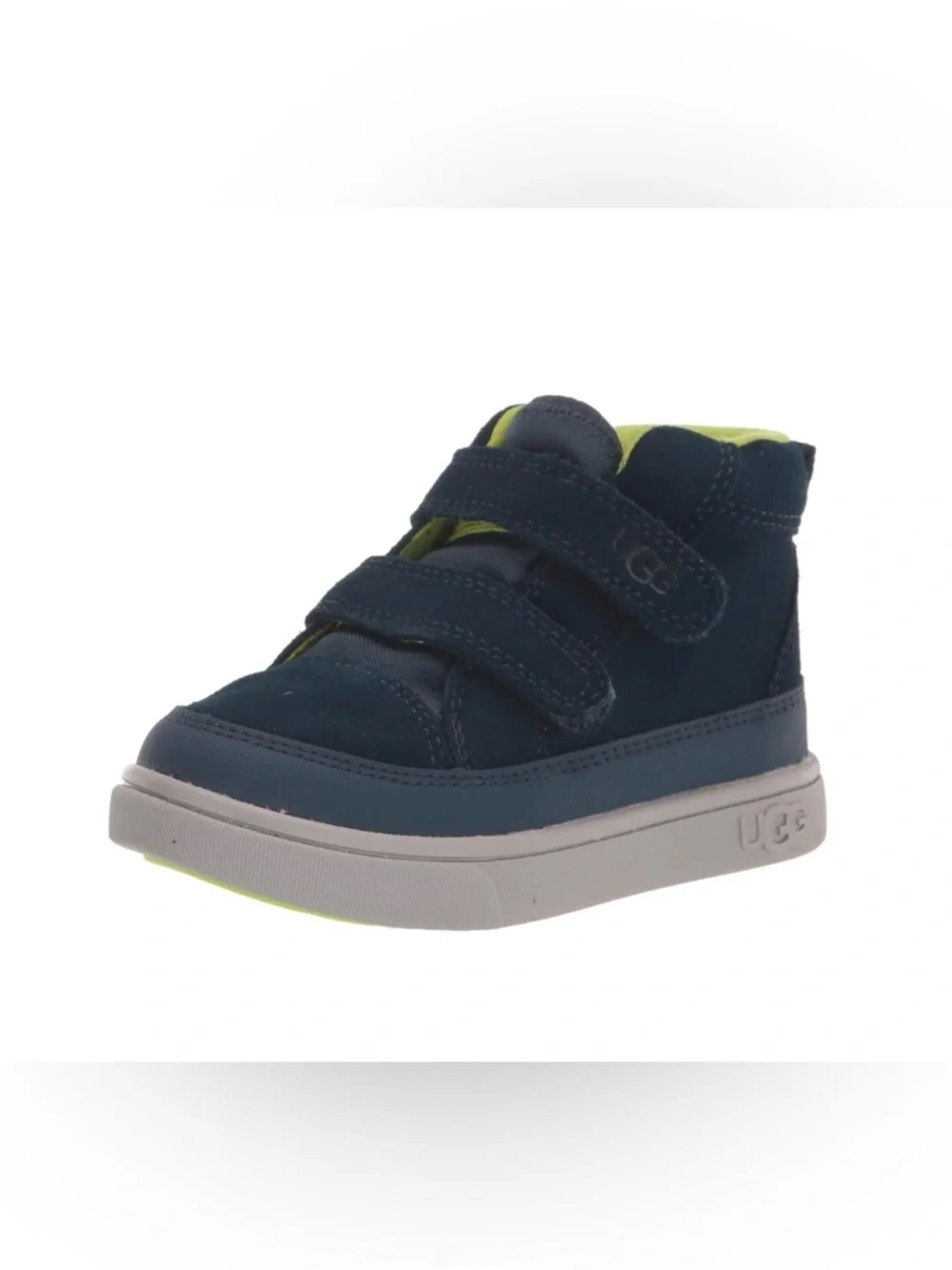 UGG Toddler Kids' Rennon II Weather Suede Sneaker Boot in Blue & Green Size 6